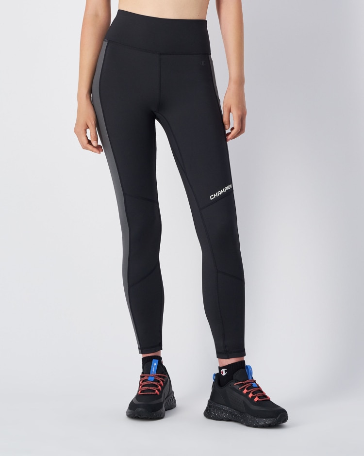 Leggings in jersey elasticizzato Nero Donna