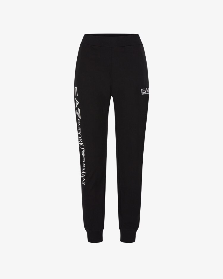 Emporio Armani Pantaloni jogger con maxi-logo Donna