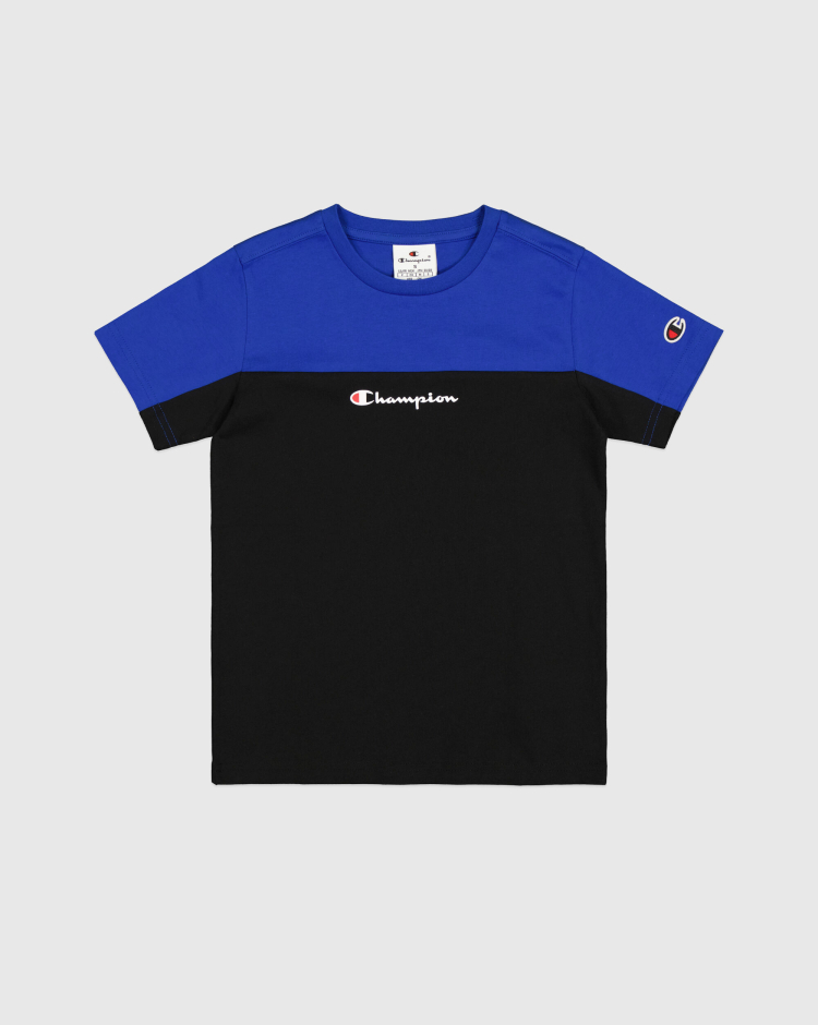 T-Shirt Manica Corta Icons Blu Bambino