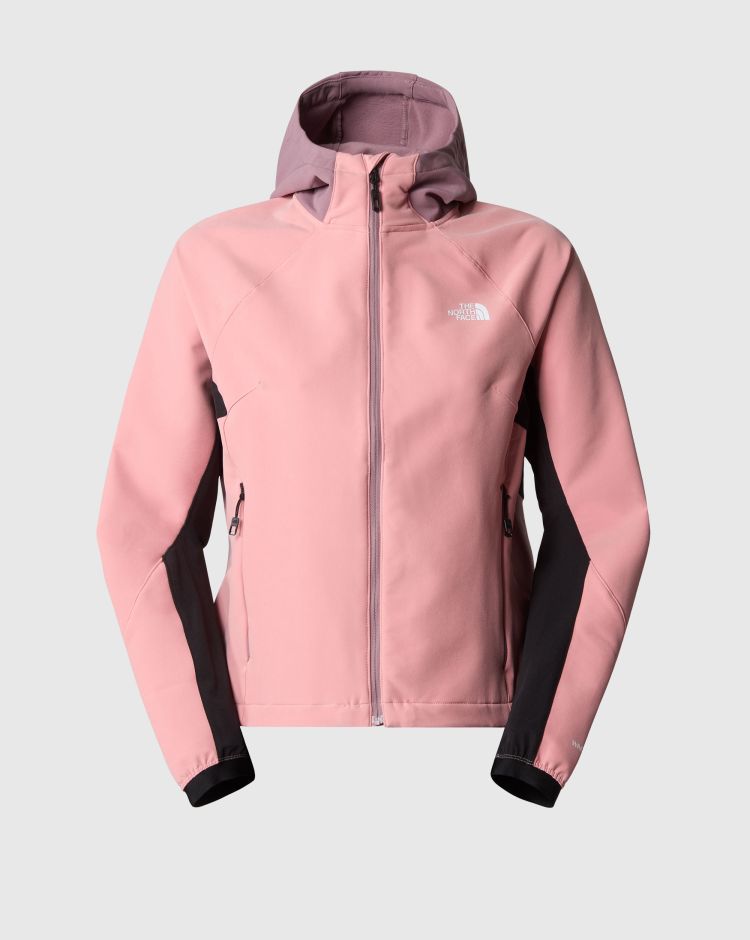 The North Face Giacca Con Cappuccio Softshell Nero Donna