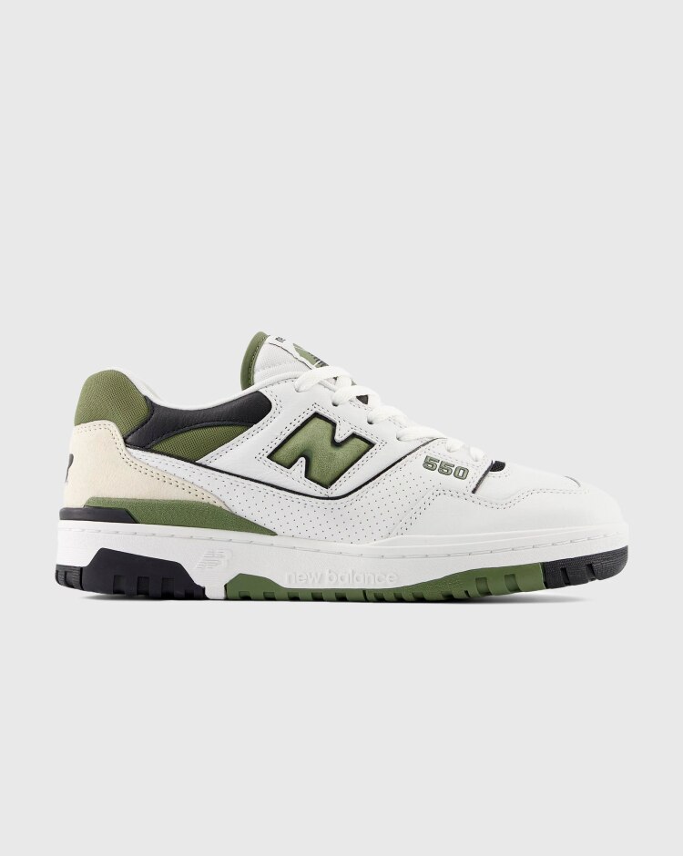 New Balance 550 Core Bianco Verde Uomo