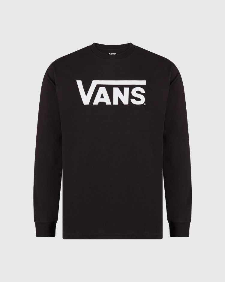 Vans T-Shirt Manica Lunca Classic Vans Nero Uomo