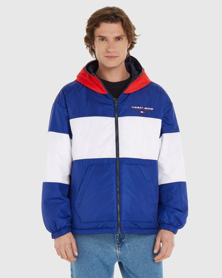 Tommy Hilfiger Giacca Reversibile Quilted Blu Uomo