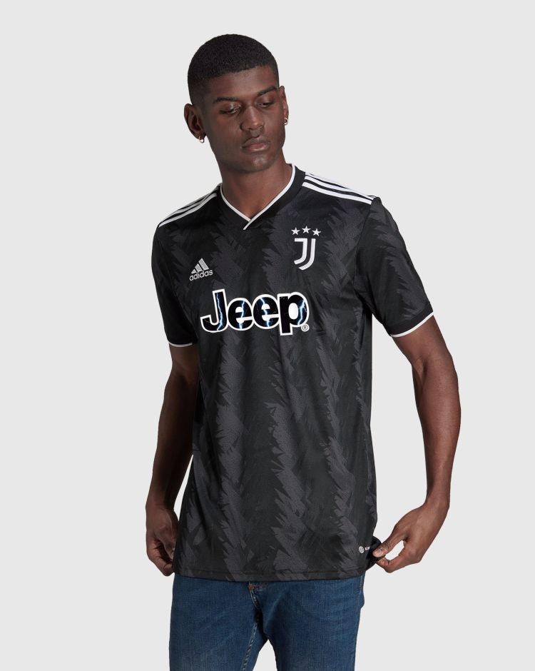 Adidas Juventus Away T-Shirt 2022/2023 Nero Uomo