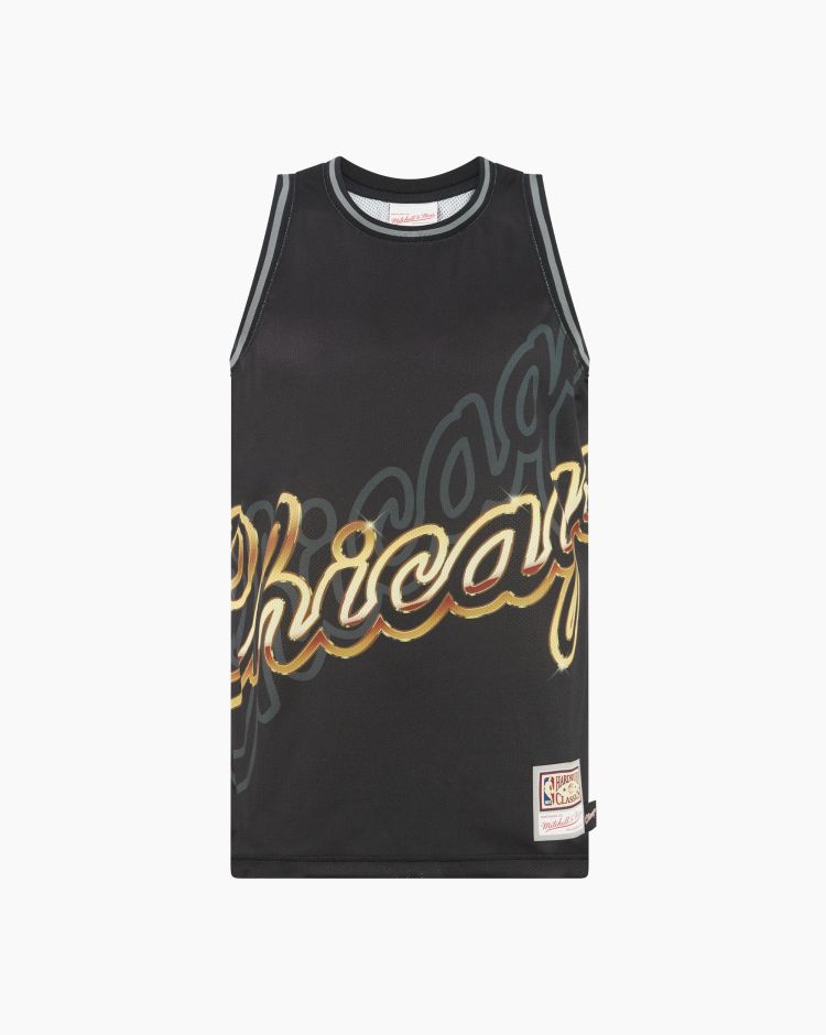 Mitchell&Ness Canotta Big Face 4.0 Fashion Nero Uomo