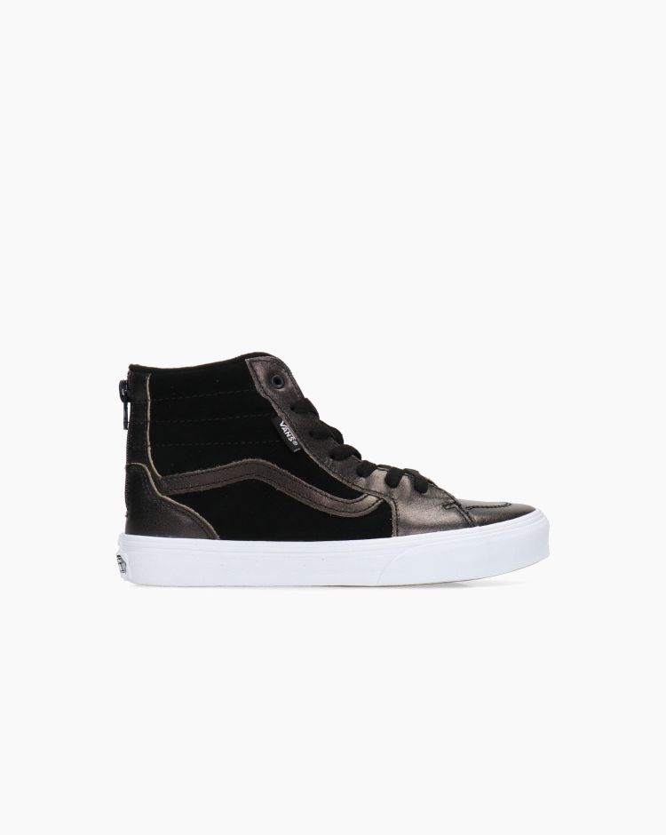 Vans Filmore Hi Zip Grigio Bambina
