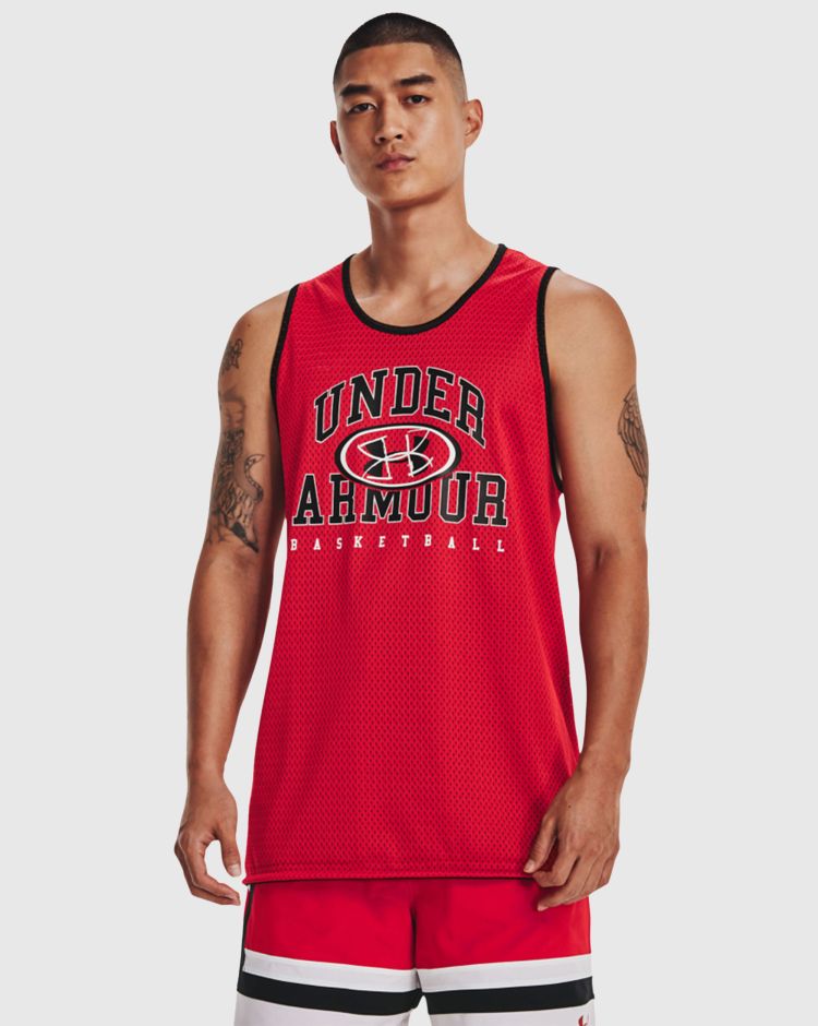 Under Armour Canotta UA Baseline Reversible Nero Uomo