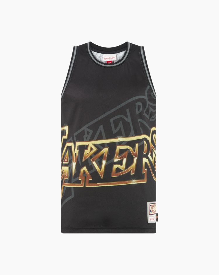 Mitchell&Ness Canotta Big Face 4.0 Fashion Nero Uomo