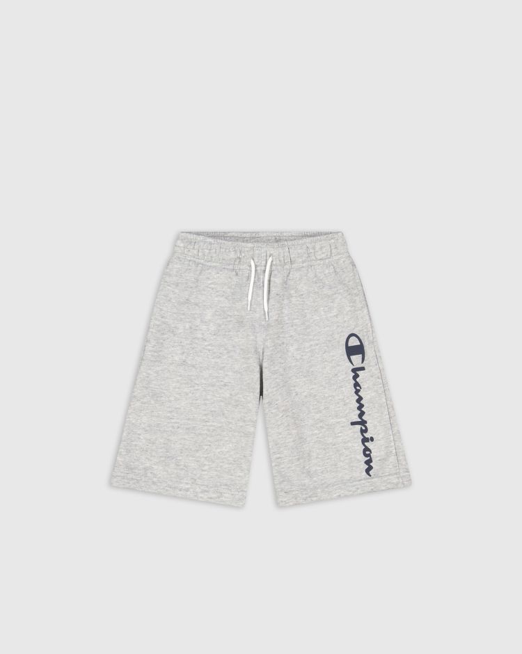 Champion Shorts Leggeri Con Logo Champion - Bambino Grigio Bambino