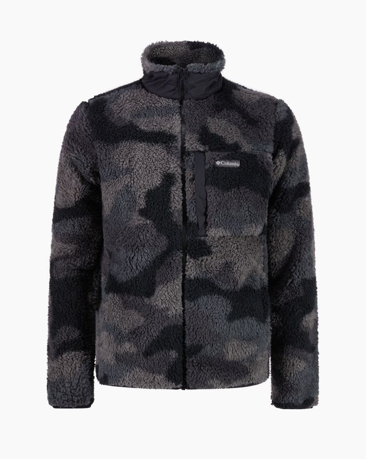 Columbia Winter Pass Print Fleece Full Zip Nero Uomo