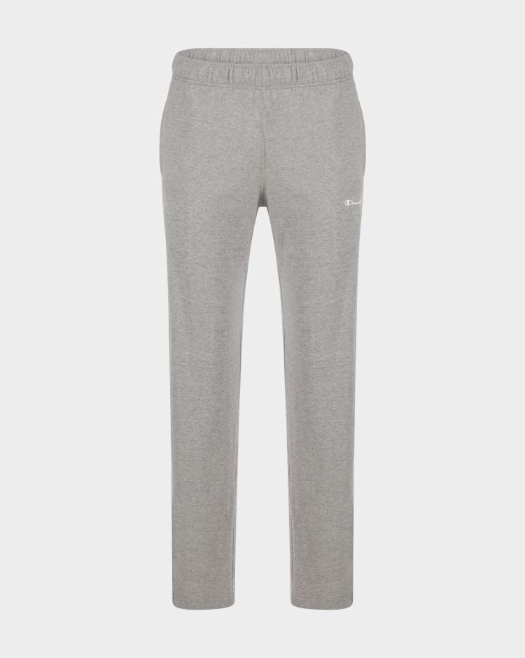 Champion Pantaloni Straight Hem Grigio Uomo