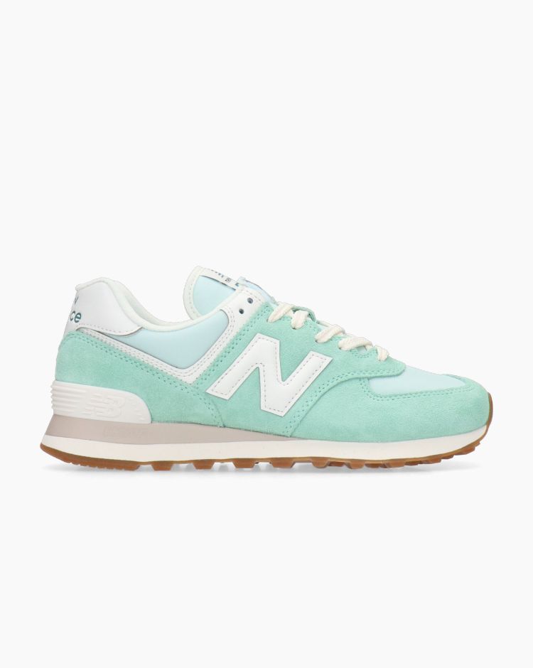 New Balance 574 Retro Brights Verde Donna