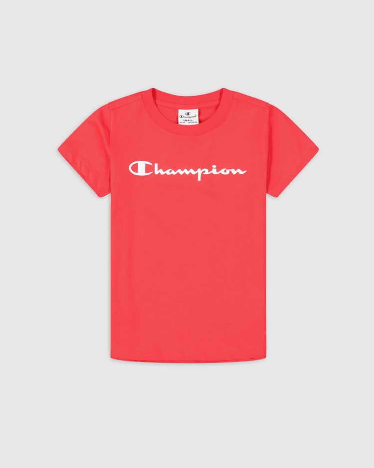 Champion T-shirt Con Logo Champion - Bambina
 Rosso Bambina