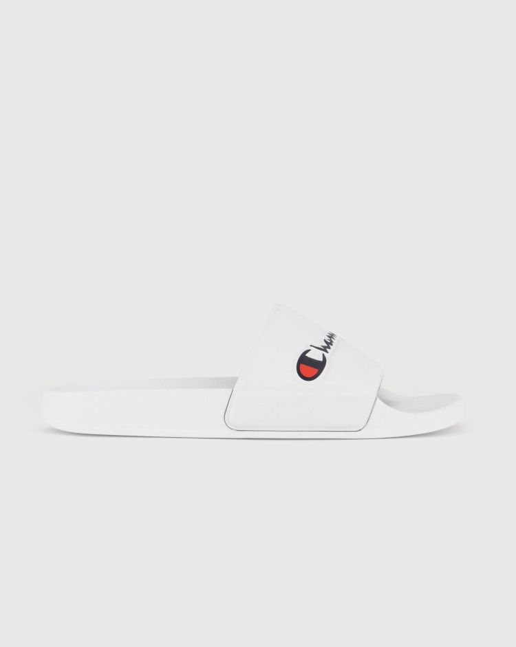 Champion Ciabatte Varsity Bianco Donna