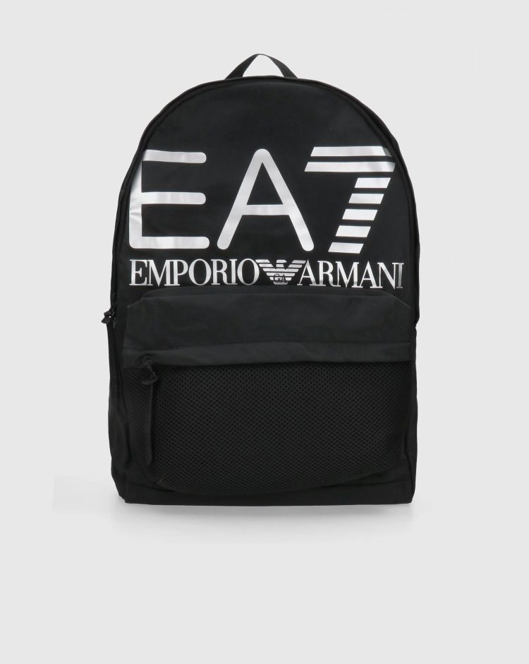 Emporio Armani EA7 Zaino Train Logo 16 Litri Nero Unisex Adulto