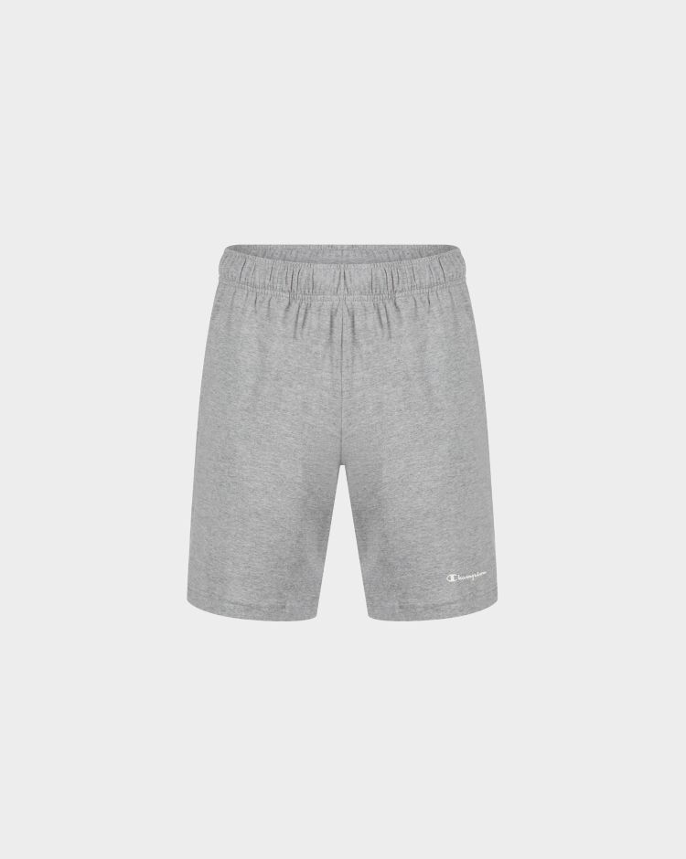 Champion Shorts Jersey Small Logo Grigio Uomo