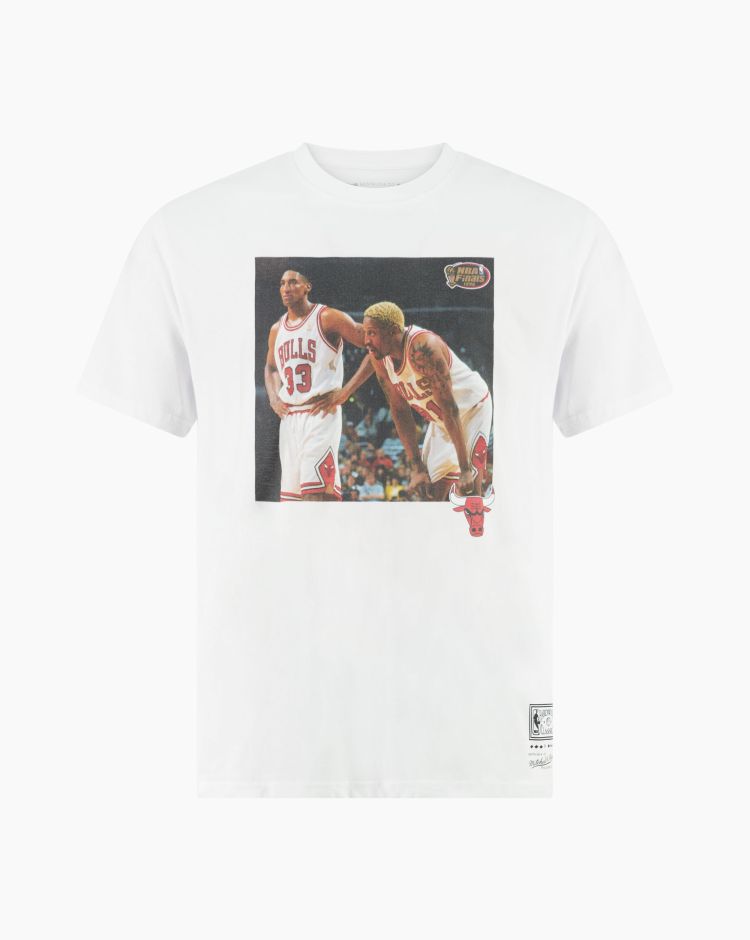 Mitchell&Ness T-Shirt NBA Player Photo Bianco Uomo