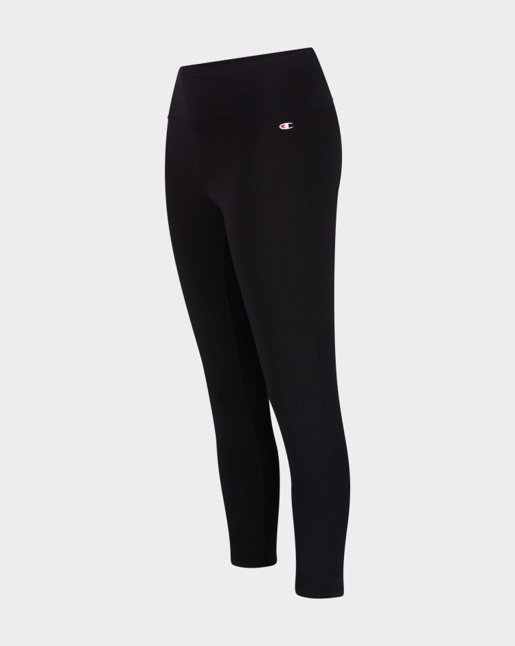 Champion Leggings Crop Nero Donna