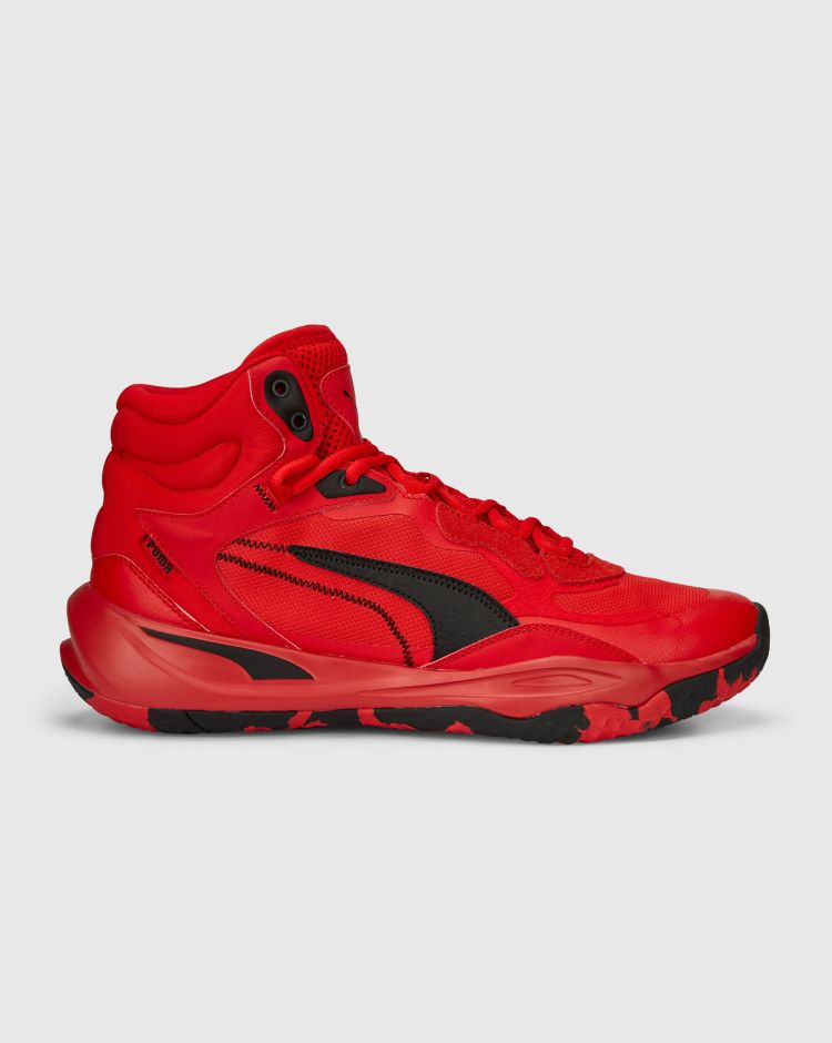 Puma Playmaker Pro Mid Rosso Uomo