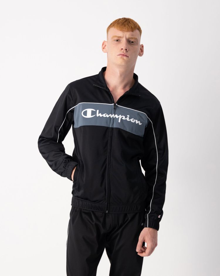 Champion Tuta Nero Uomo