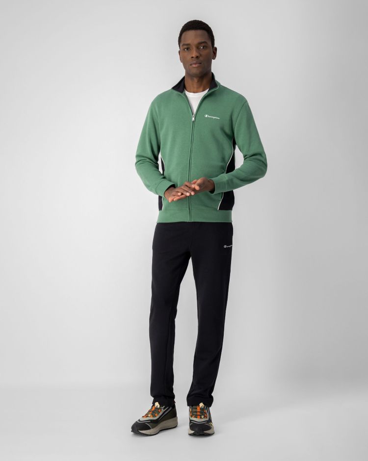 Champion Tuta In Cotone Leggero Con Logo Verde Uomo