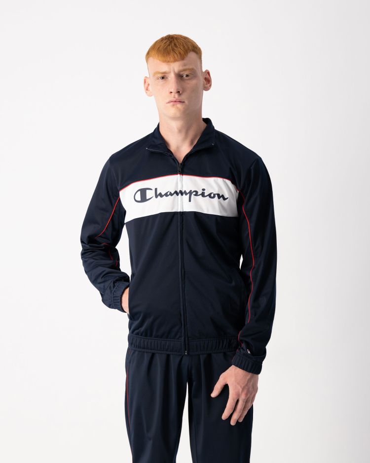 Champion Tuta Blu Uomo