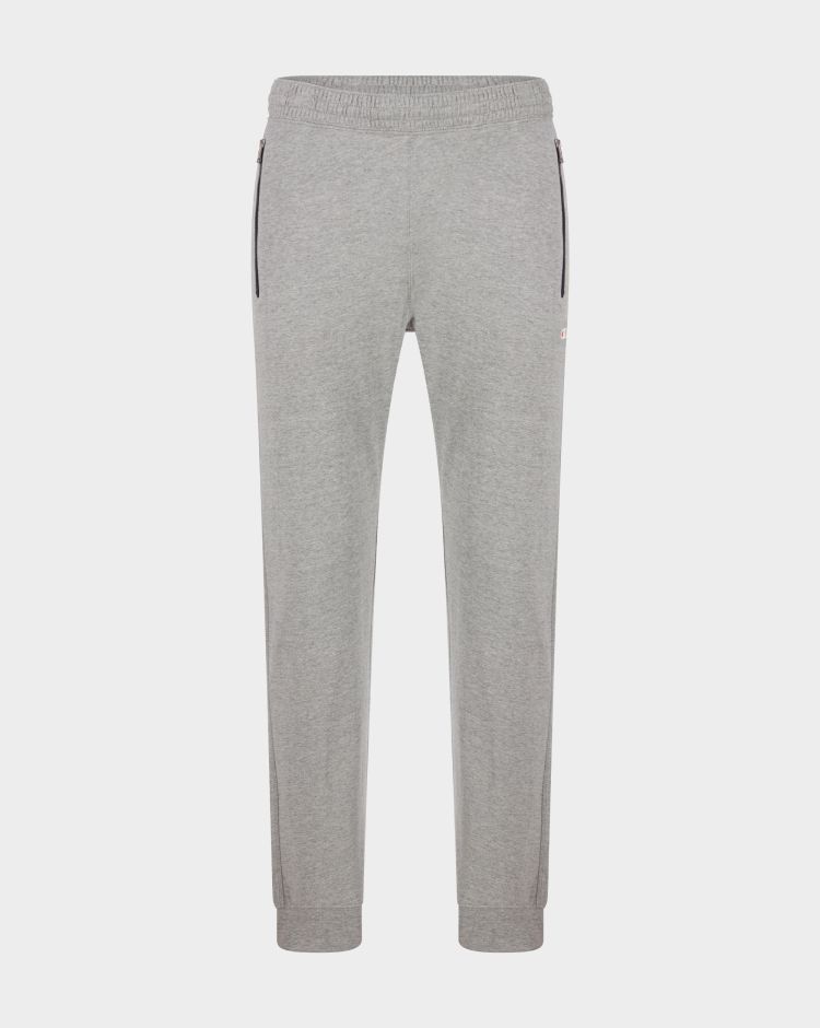 Champion Pantaloni Con Polsino A Coste Grigio Uomo