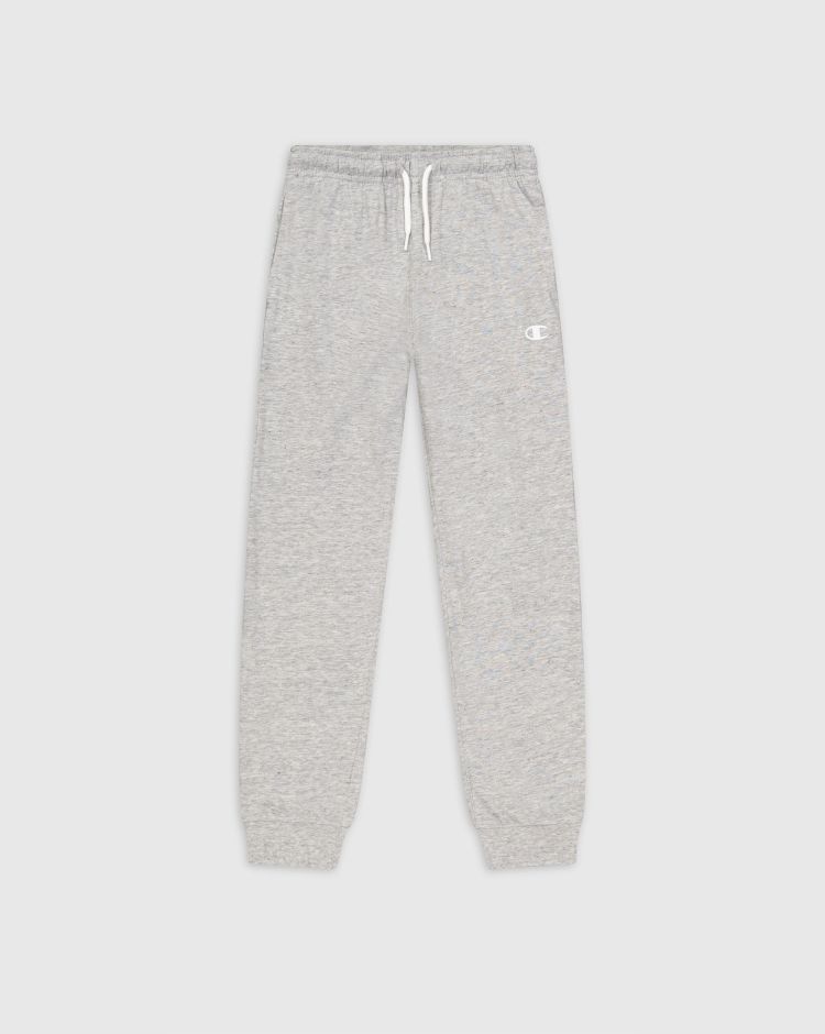 Champion Pantaloni Con Polsino A Coste Grigio Bambino