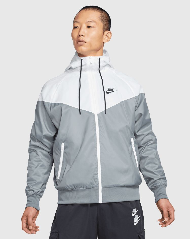Nike Giacca Sportswear Windrunner Grigio Uomo