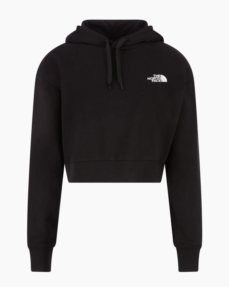 The North Face Trend Crop Felpa Cappuccio Nero Donna
