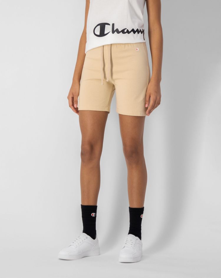 Champion Shorts in jersey Marrone Donna