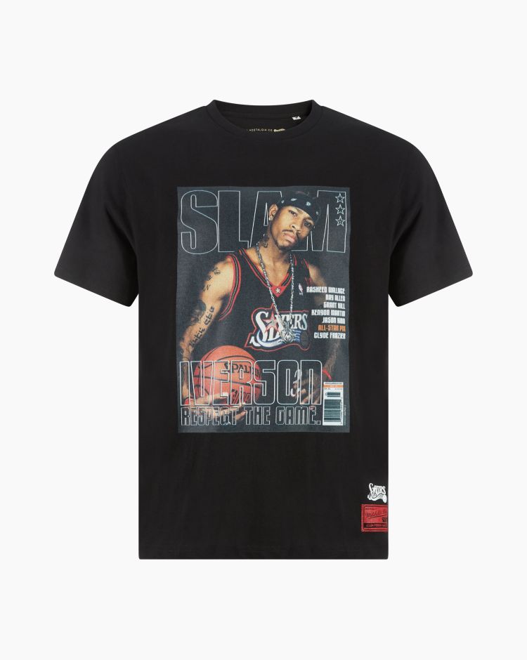 Mitchell&Ness T-Shirt NBA Slam Nero Uomo