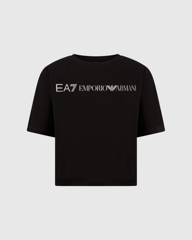 Emporio Armani EA7 T-Shirt Nero Donna