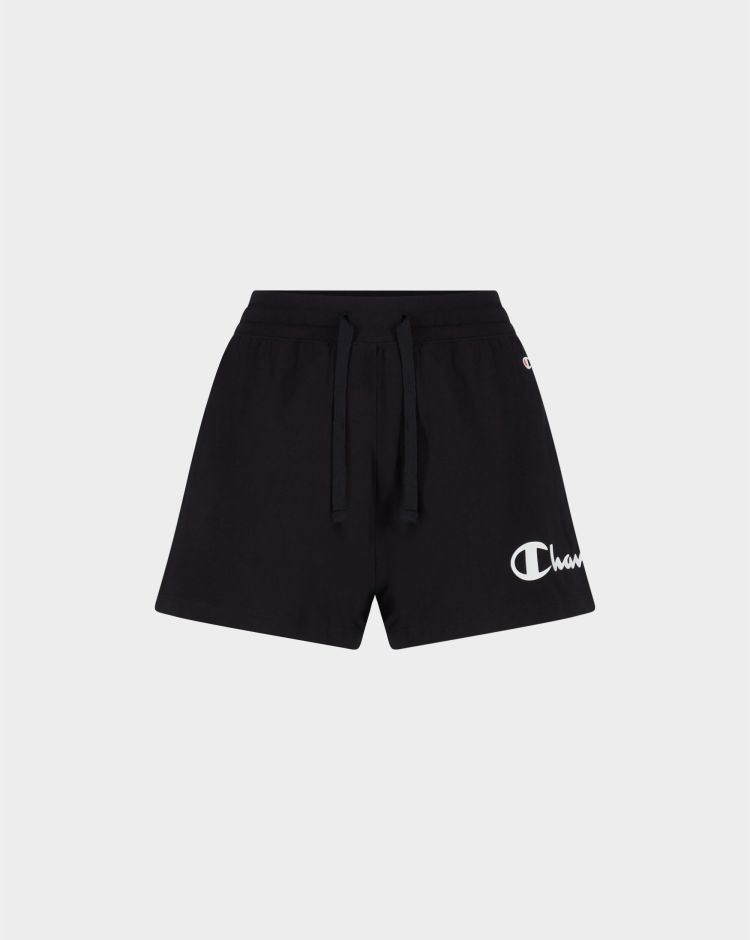 Champion Shorts Big Logo Nero Donna