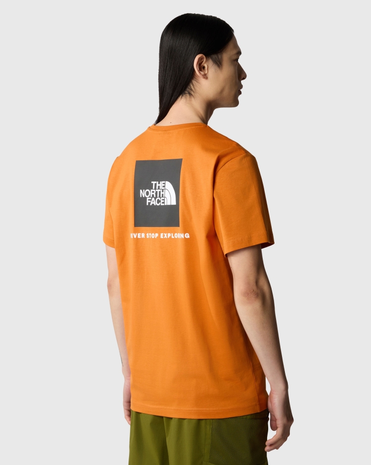 The North Face T-Shirt Redbox Arancio Uomo