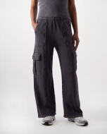Pantaloni a Gamba Larga Time Capsule Grigio Donna