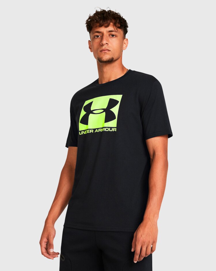 Under Armour T-Shirt Boxed Sportstyle Nero Uomo