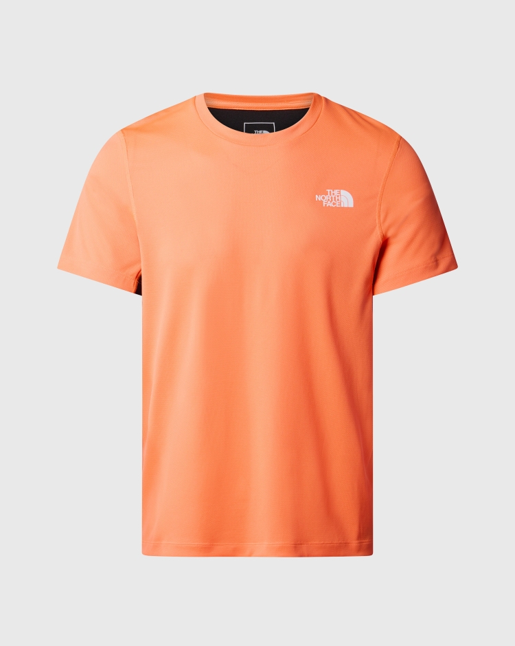 The North Face T-Shirt Lightbright Arancio Uomo