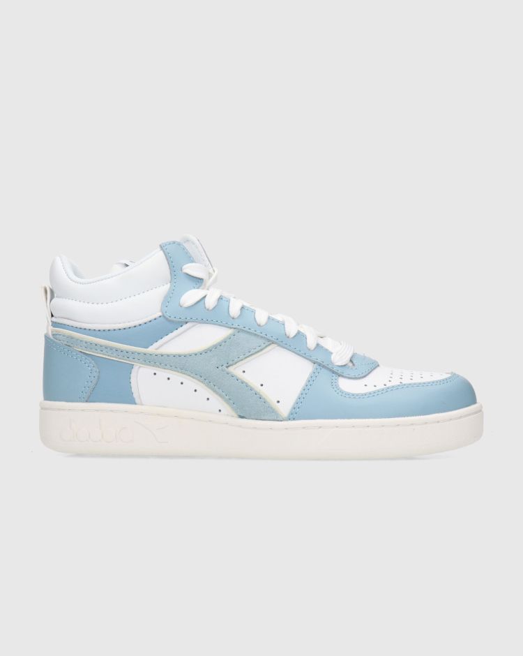 Diadora Magic Basket Demi Leather Blu Donna