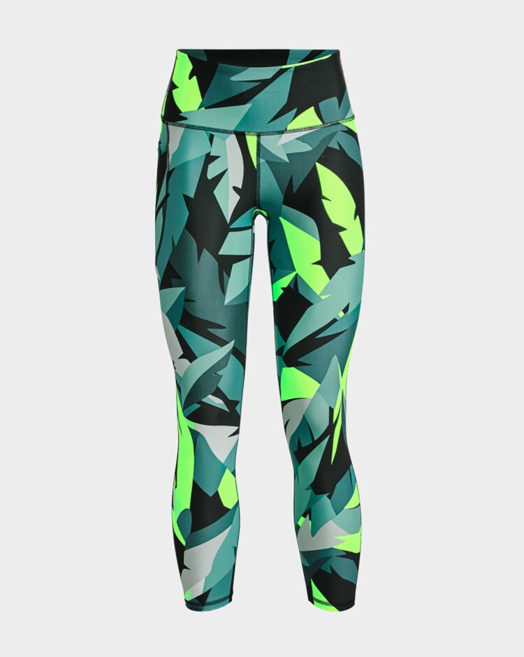 Under Armour Pantalone 7/8 Leg Verde Donna