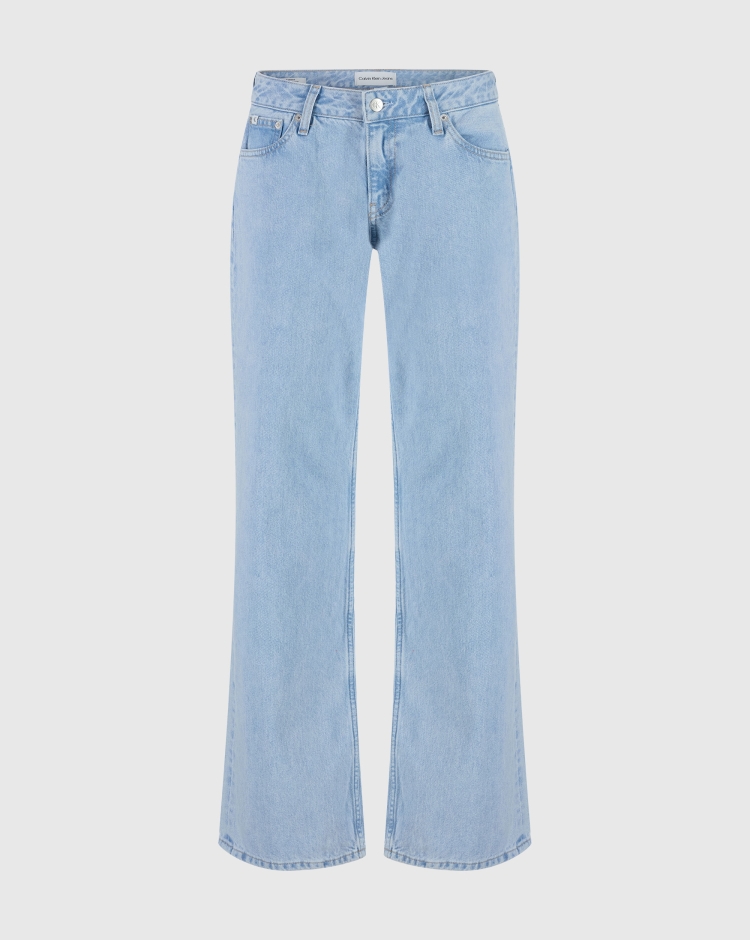 Calvin Klein Extreme Low Rise Baggy Jeans Blu Donna