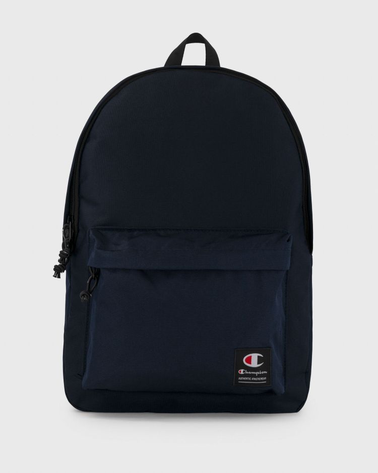 Champion Zaino Classico Con Etichetta In Jacquard Blu Unisex