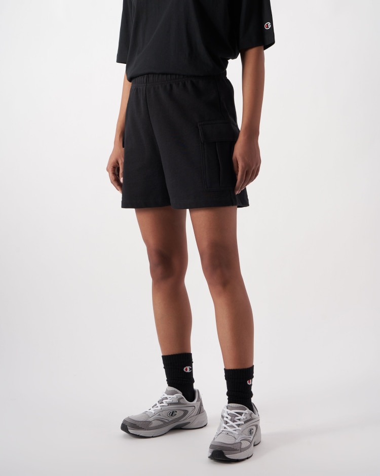 Shorts Cargo Authentic Pants Nero Donna