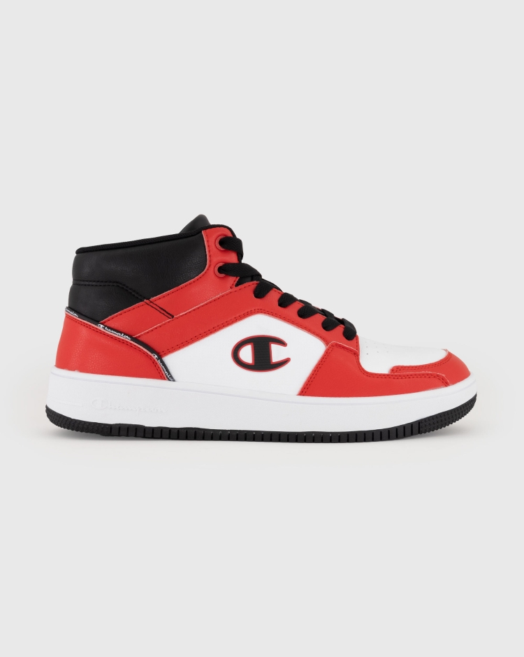 Champion Trainers Rebound 2.0 Mid Basket Rosso Uomo