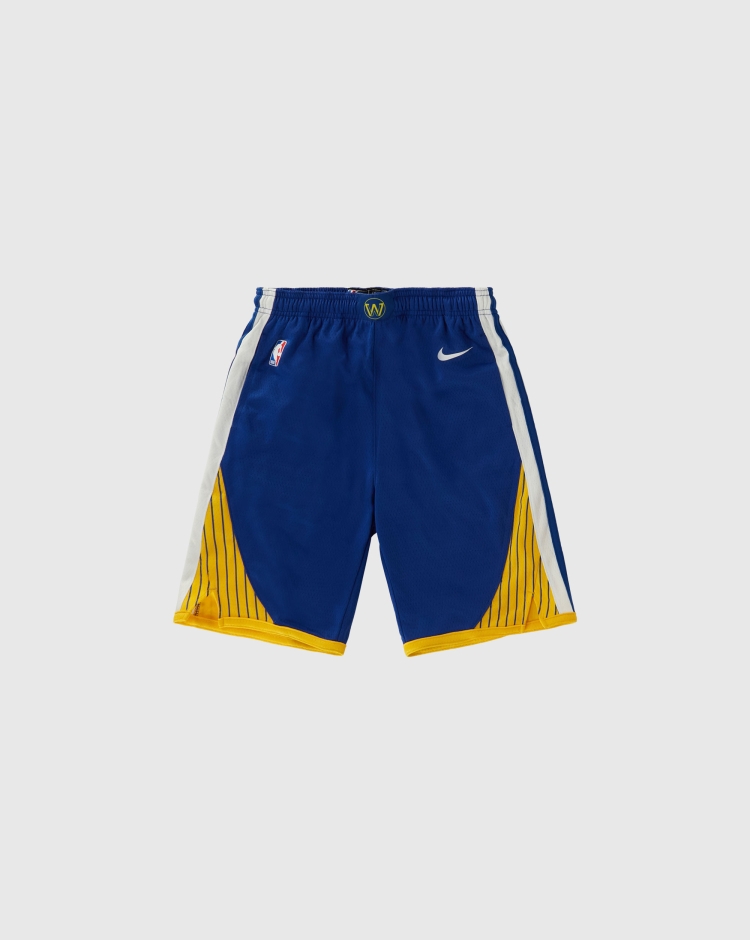 Nike NBA Shorts da Basket Golden State Warriors Blu Bambino