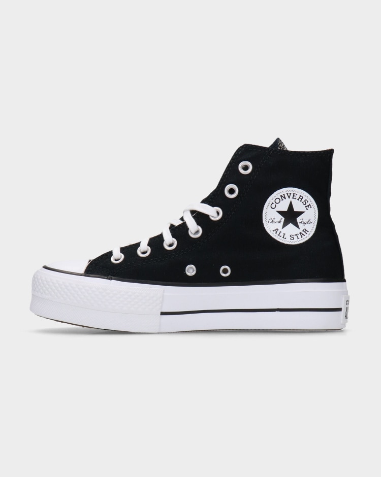 Converse Chuck Taylor All Star Lift Hi Nero Donna