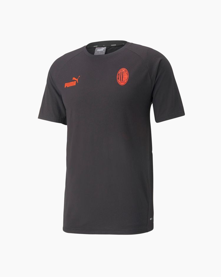 Puma AC Milan Casuals T-Shirt Nero Uomo