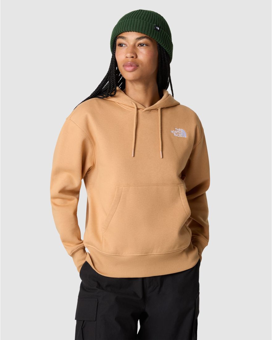 The North Face Felpa Con Cappuccio Essential Nero Donna