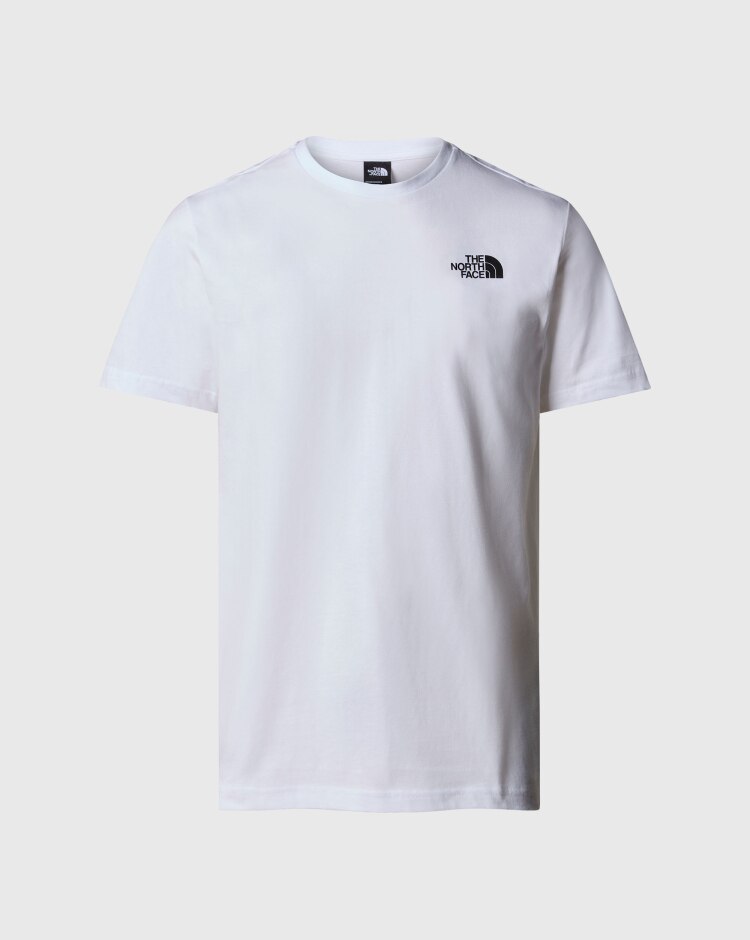 The North Face T-Shirt Redbox Celebration Bianco Uomo