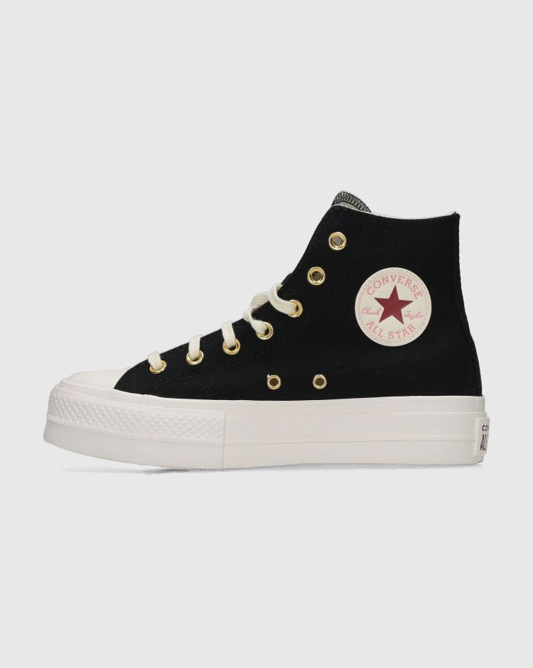 Converse Chuck Taylor All Star Lift Hi Nero Donna